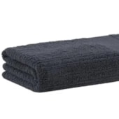 Toalha de Rosto Fio Penteado Canelado Buddemeyer Cinza Escuro 3177 Toalha de Rosto Fio Penteado Canelado Buddemeyer Cinza Escuro 3177