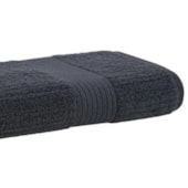 Toalha de Rosto Fio Penteado Canelado Buddemeyer Cinza Escuro 3177 Toalha de Rosto Fio Penteado Canelado Buddemeyer Cinza Escuro 3177