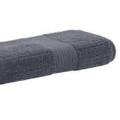 Toalha de Rosto Fio Penteado Canelado Buddemeyer Grafite Toalha de Rosto Fio Penteado Canelado Buddemeyer Grafite