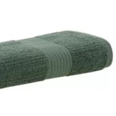 Toalha de Rosto Fio Penteado Canelado Buddemeyer Verde Escuro Toalha de Rosto Fio Penteado Canelado Buddemeyer Verde Escuro