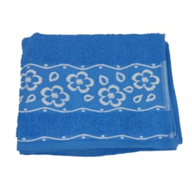 Toalha de Rosto Margex Dubai Azul Toalha de Rosto Margex Dubai Azul