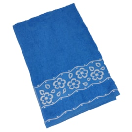 Toalha de Rosto Margex Dubai Azul Toalha de Rosto Margex Dubai Azul