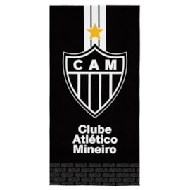 Toalha de Time Aveludada Atlético Mineiro Lepper Toalha de Time Aveludada Atlético Mineiro Lepper
