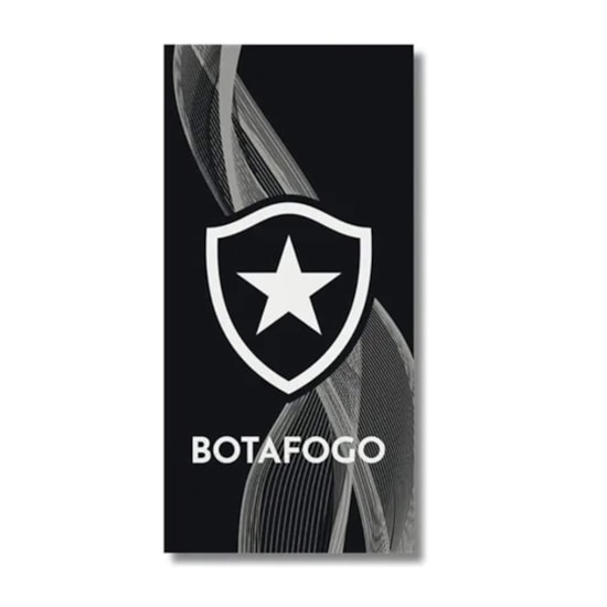 Toalha de Time Aveludada Botafogo III Lepper