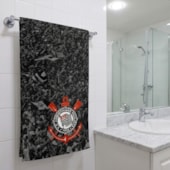 Toalha de Time Aveludada Corinthians III Lepper