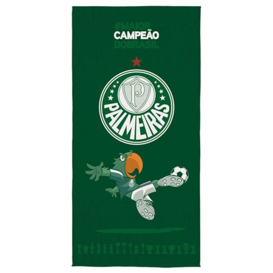 Toalha de Time Aveludada Palmeiras II Lepper