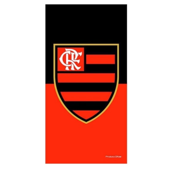 Toalha de Time Felpuda Flamengo Bouton