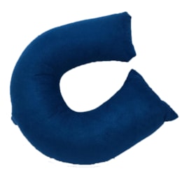 Travesseiro de Pescoço Hedrons Teal Azul Travesseiro de Pescoço Hedrons Teal Azul