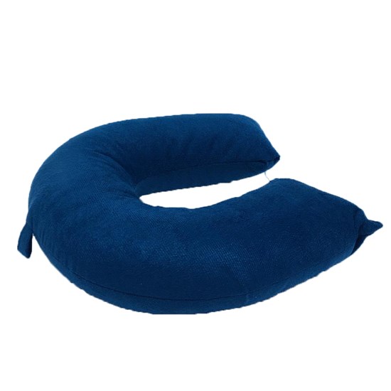 Travesseiro de Pescoço Hedrons Teal Azul