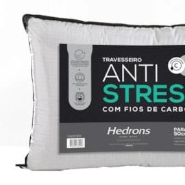 Travesseiro Hedrons Anti Stress 50x70 Travesseiro Hedrons Anti Stress 50x70
