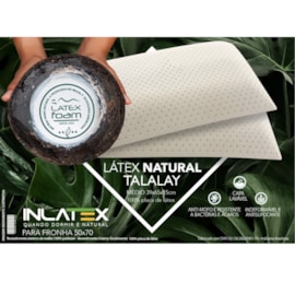 Travesseiro Inlátex Talalay Látex Natural Travesseiro Inlátex Talalay Látex Natural