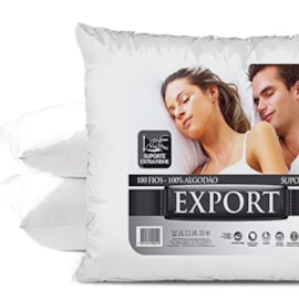Travesseiro Trisoft Percal Suporte Extra Firme Export Travesseiro Trisoft Percal Suporte Extra Firme Export