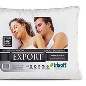 Travesseiro Trisoft Percal Suporte Extra Firme Export