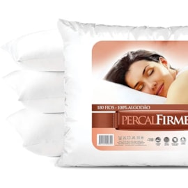 Travesseiro Trisoft Percal Suporte Firme Travesseiro Trisoft Percal Suporte Firme