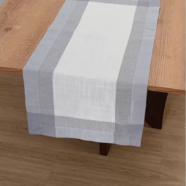 Trilho de Mesa Argivai Maison Chamy Nanquim 40cm x 1,30m Trilho de Mesa Argivai Maison Chamy Nanquim 40cm x 1,30m